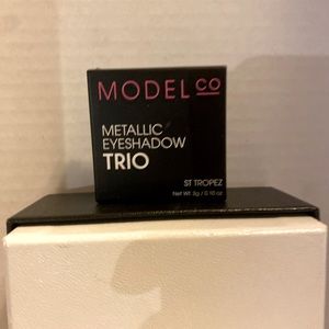 MODELco Metallic Eyeshadow Trio in St. Tropez .10 oz